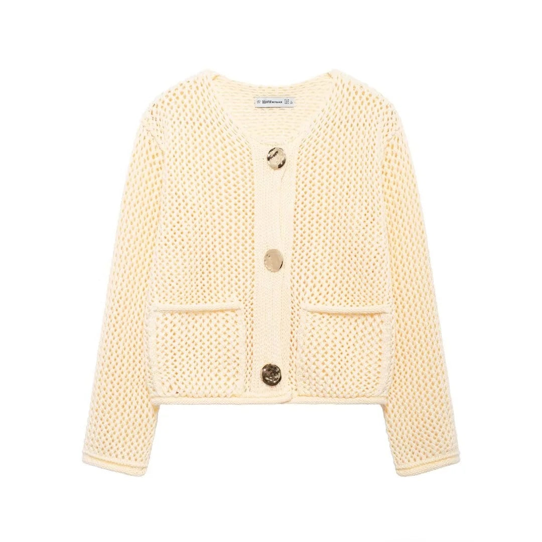 Colette | Ribbed Parisian Cardigan