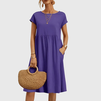 Celeste | Flowing Spring Midi Dress