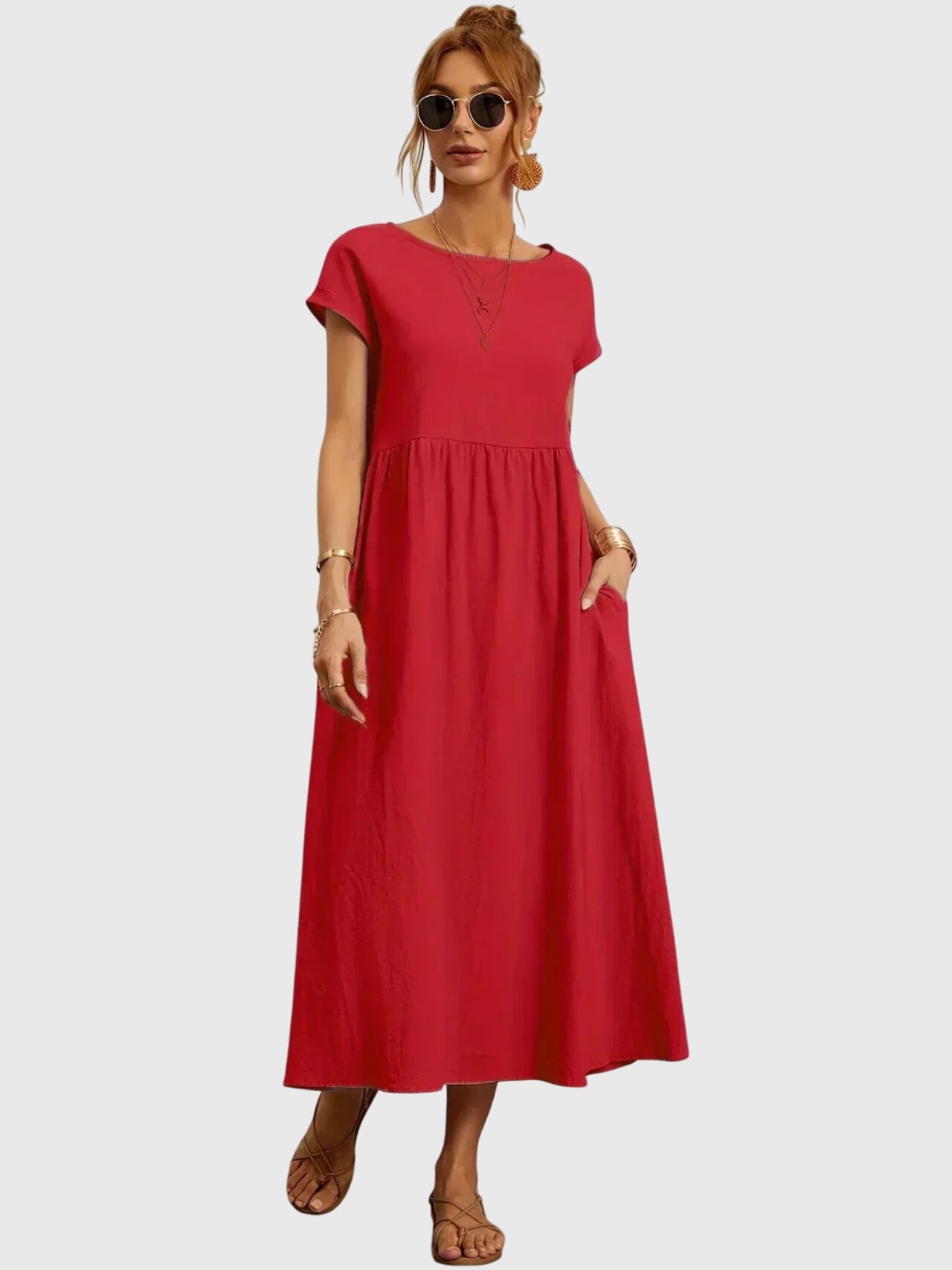 Luna | Casual Pocket Dress