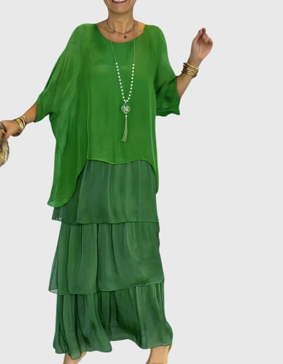 Isabella | Long Flowing Maxi Dress