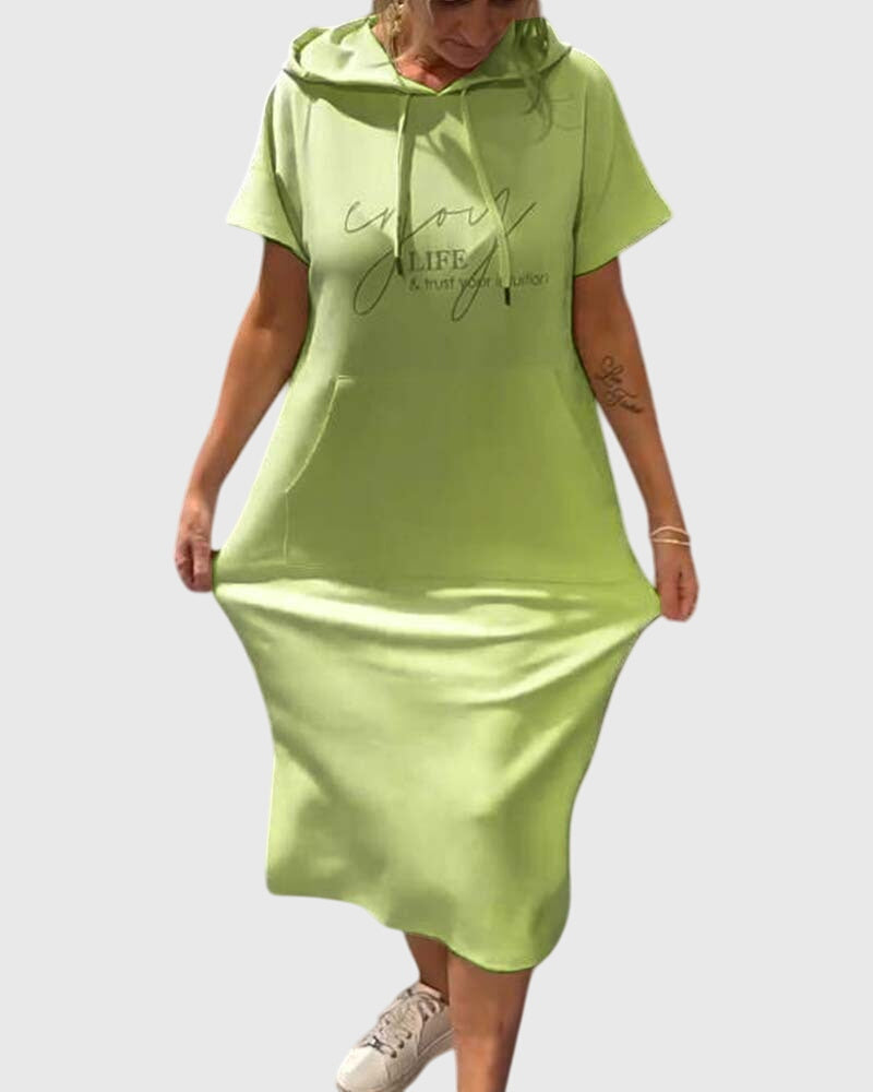 Maya | Relaxed Hoodie Dress
