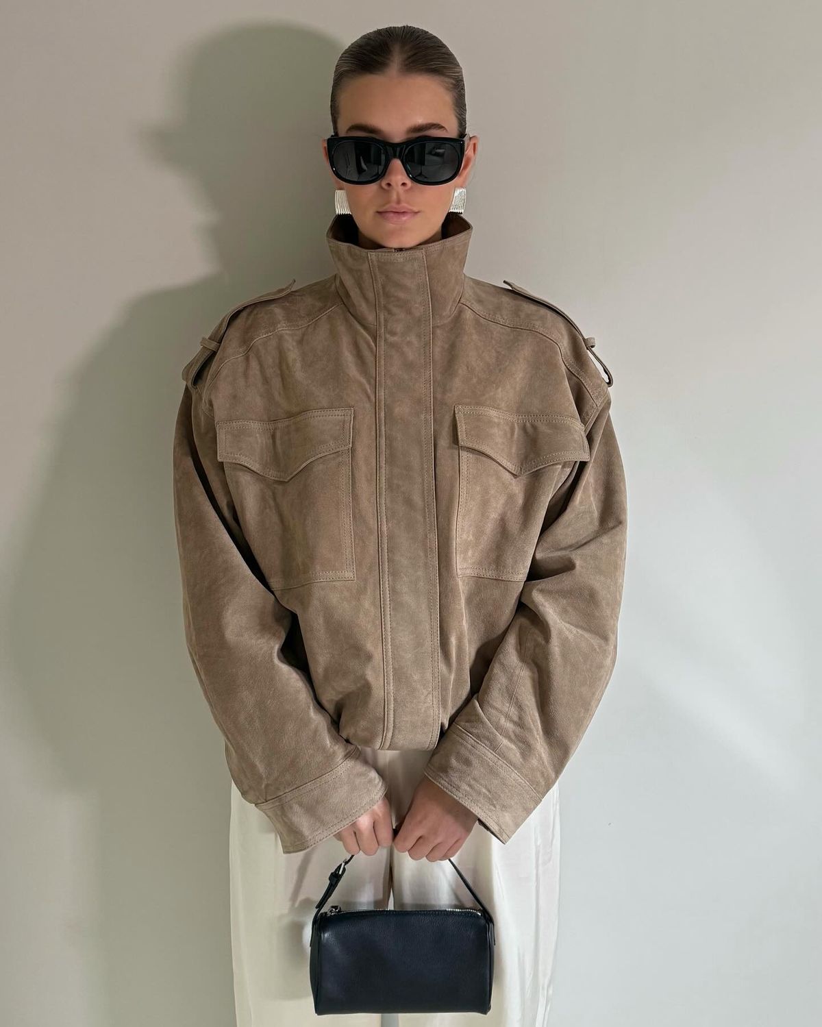 Léa | Minimalist Cargo Jacket