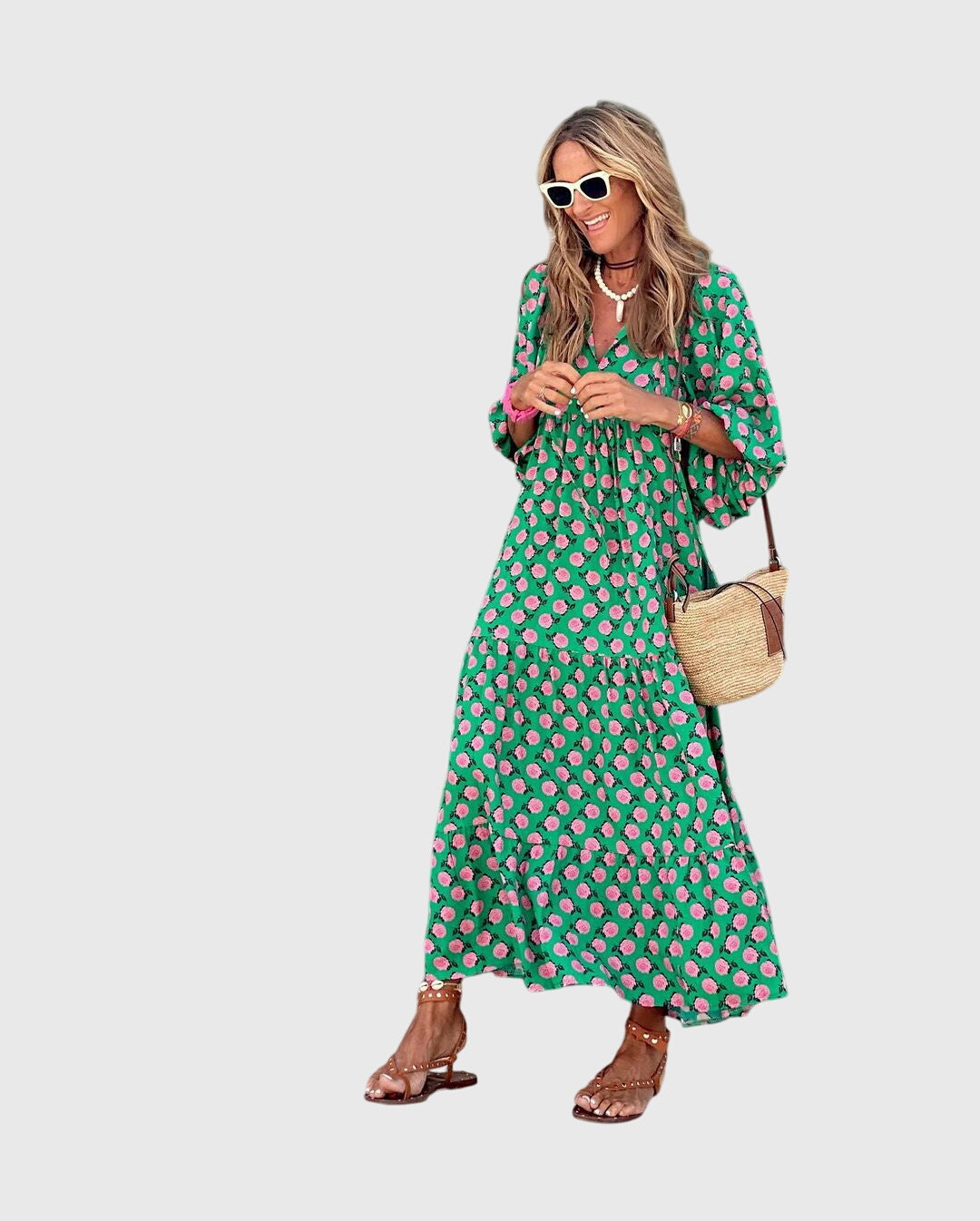 Luna | Bohemian Maxi Dress