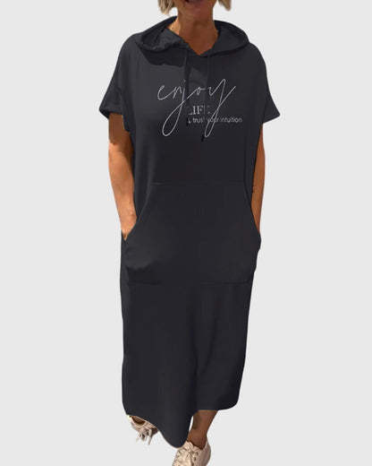 Maya | Relaxed Hoodie Dress