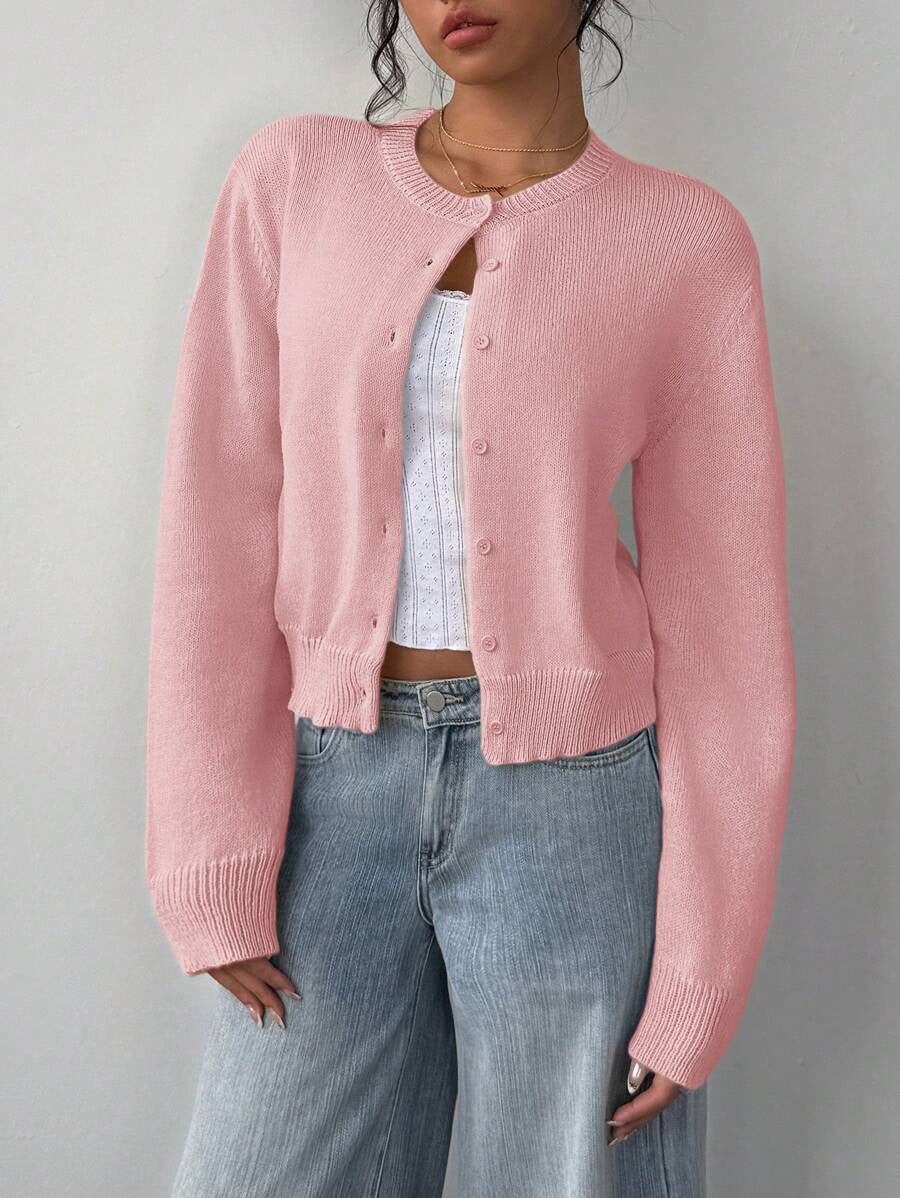 Léa | Ribbed Knit Cardigan