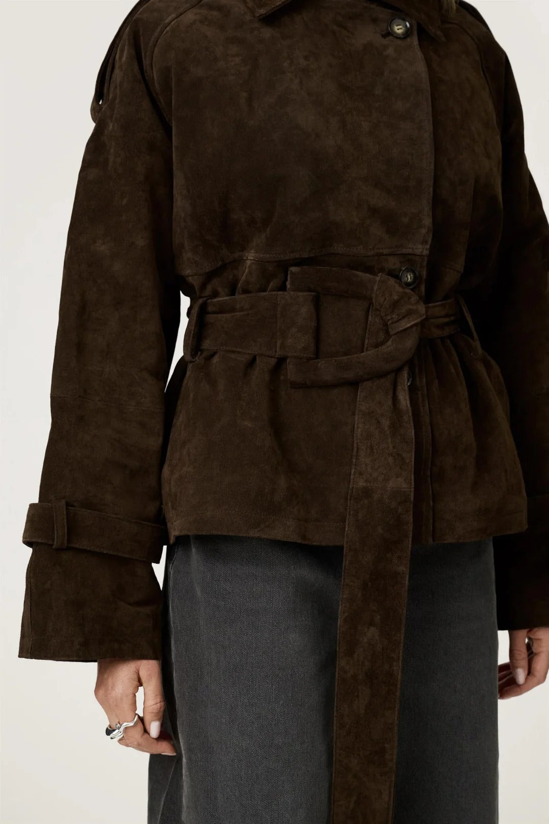 Lena | Edgy Wrap Coat