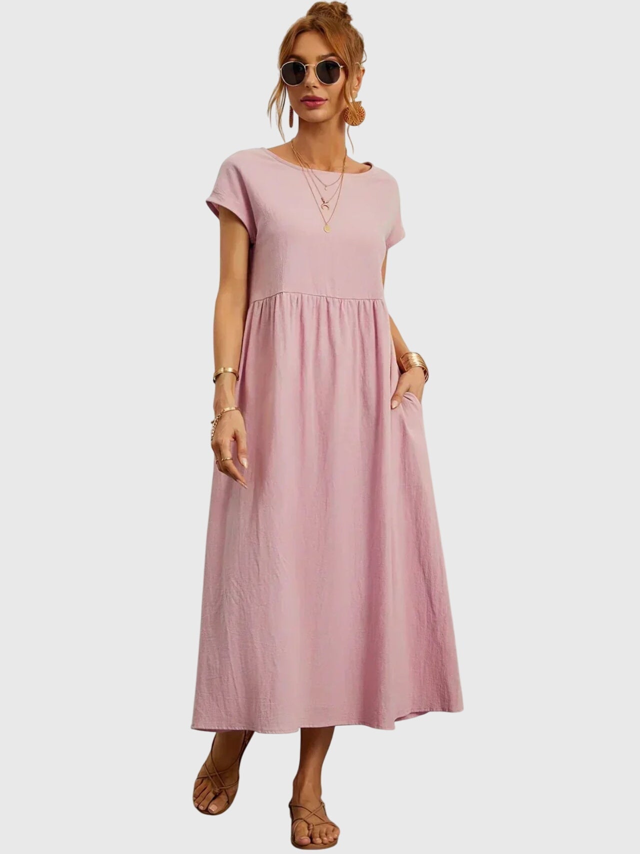 Luna | Casual Pocket Dress