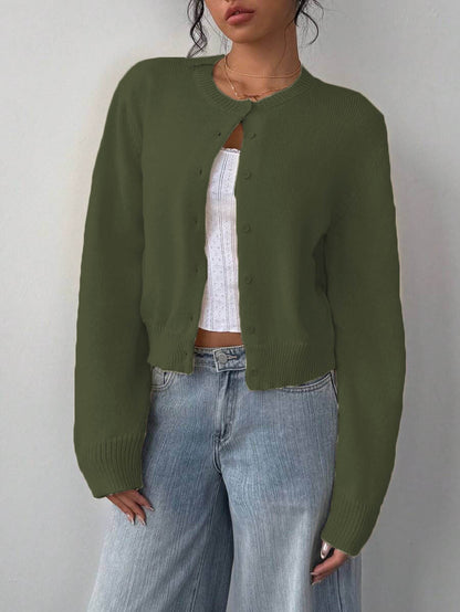 Léa | Ribbed Knit Cardigan