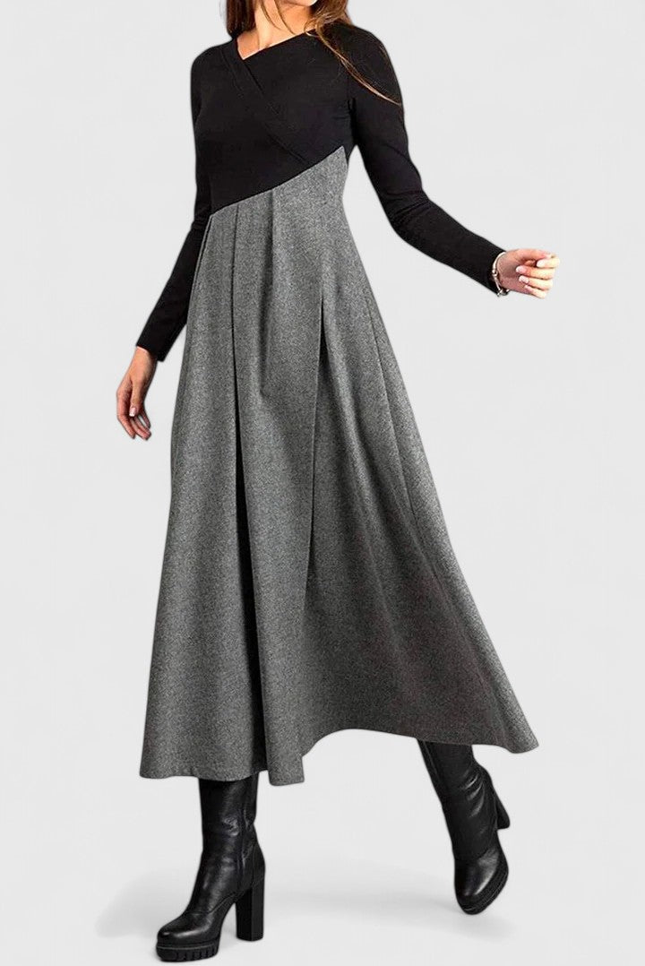 Valentina | Long-Sleeve Maxi Dress