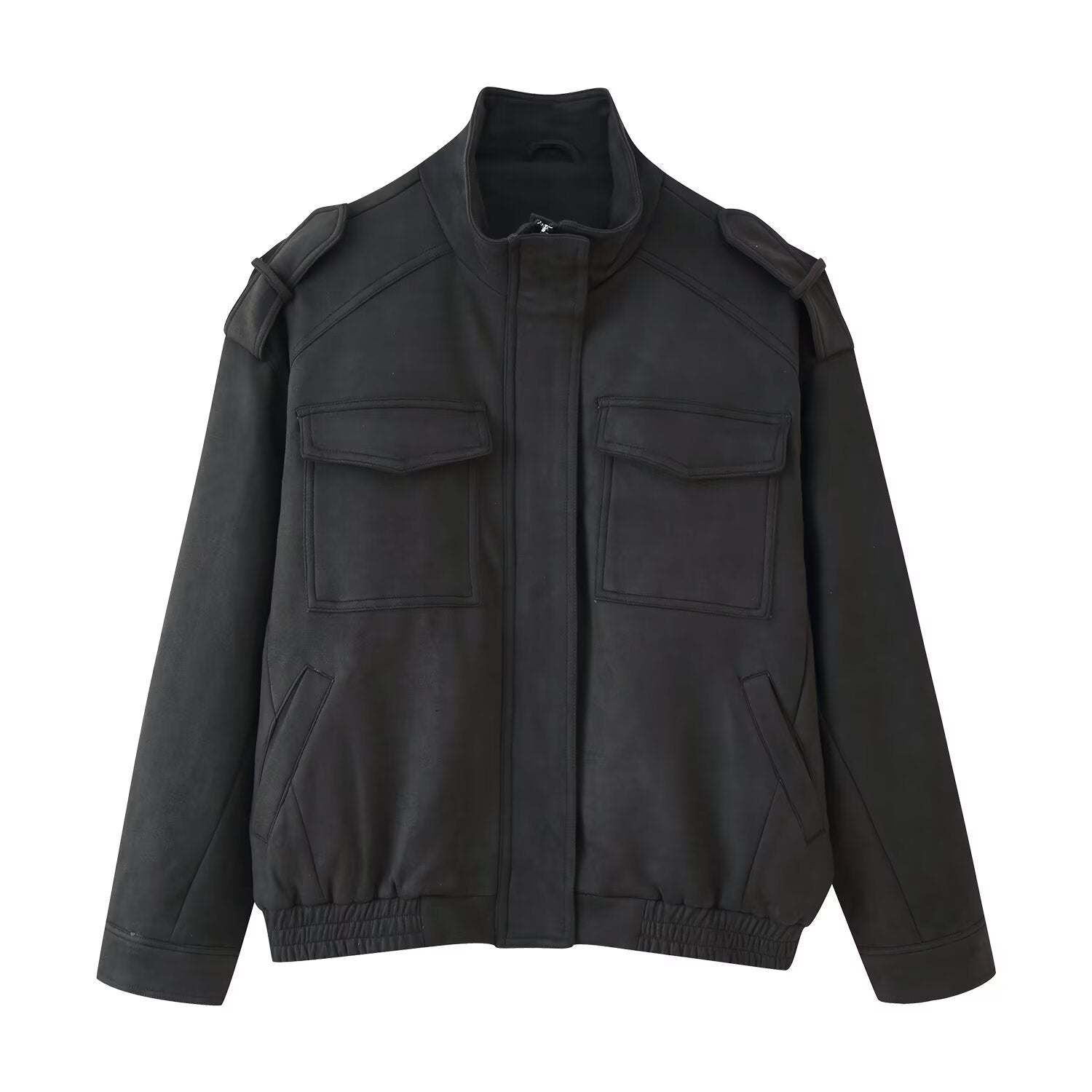 Léa | Minimalist Cargo Jacket