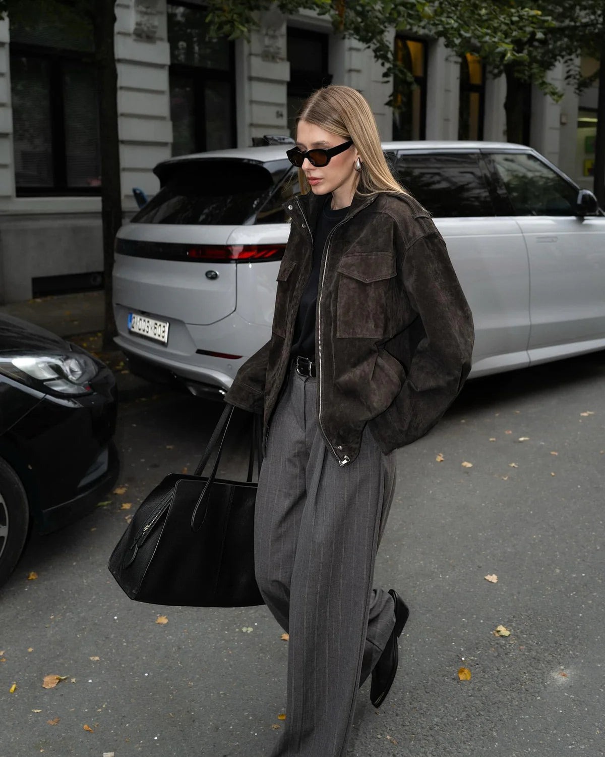 Léa | Minimalist Cargo Jacket