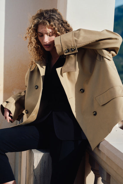 Eira | Structured Trench Jacket