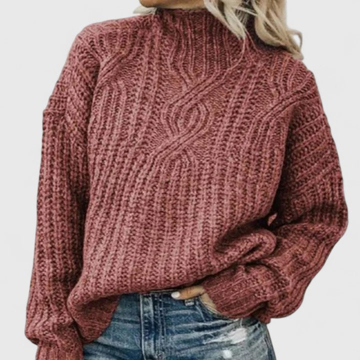 Sophia | Cable-Knit Pullover Sweater