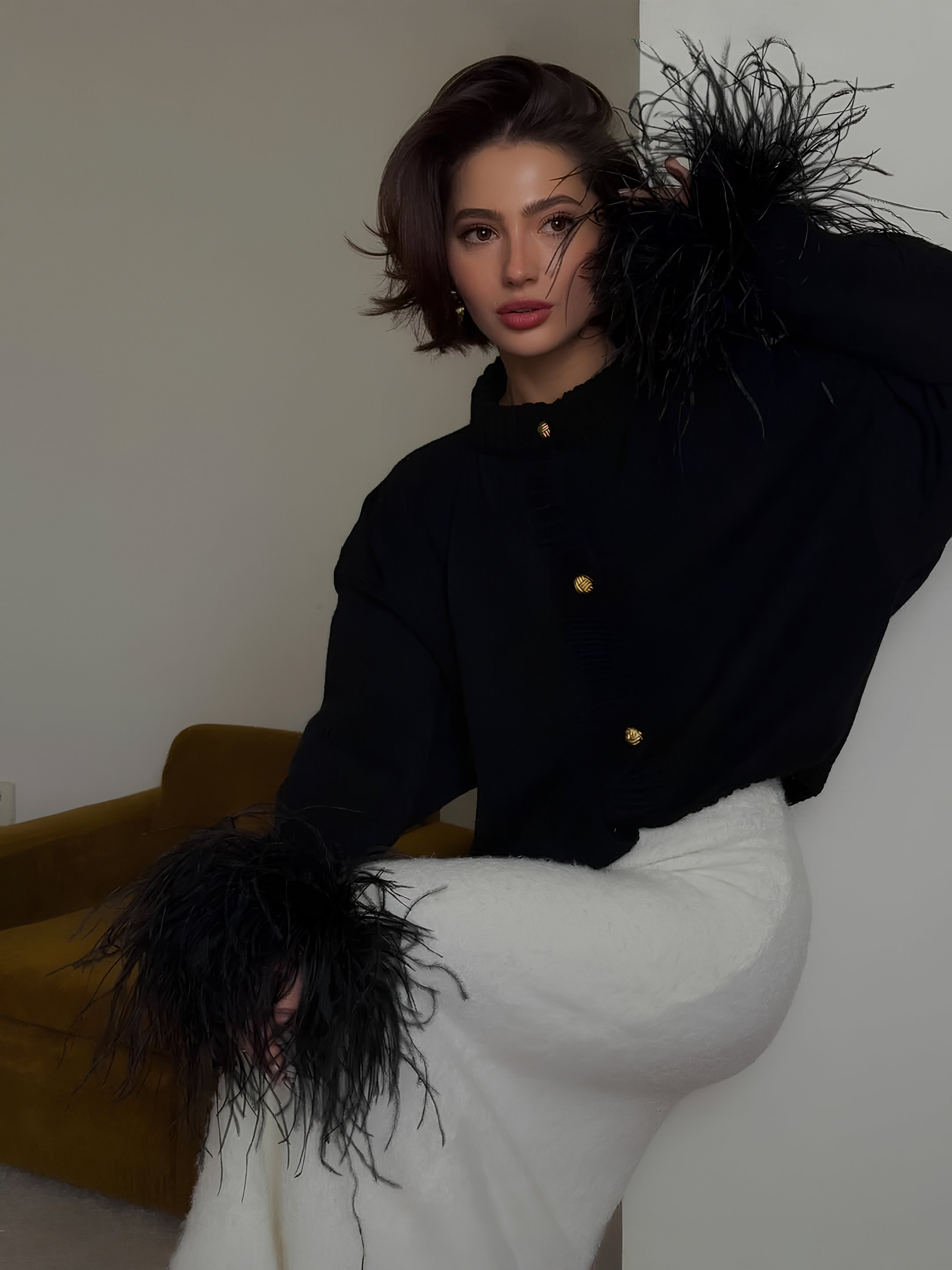 Leora | Statement-Sleeve Cardigan