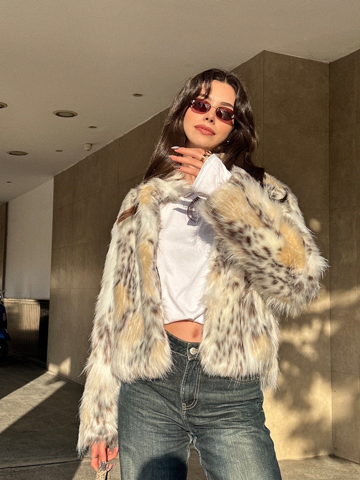 Ines | Luxe Faux Fur Coat
