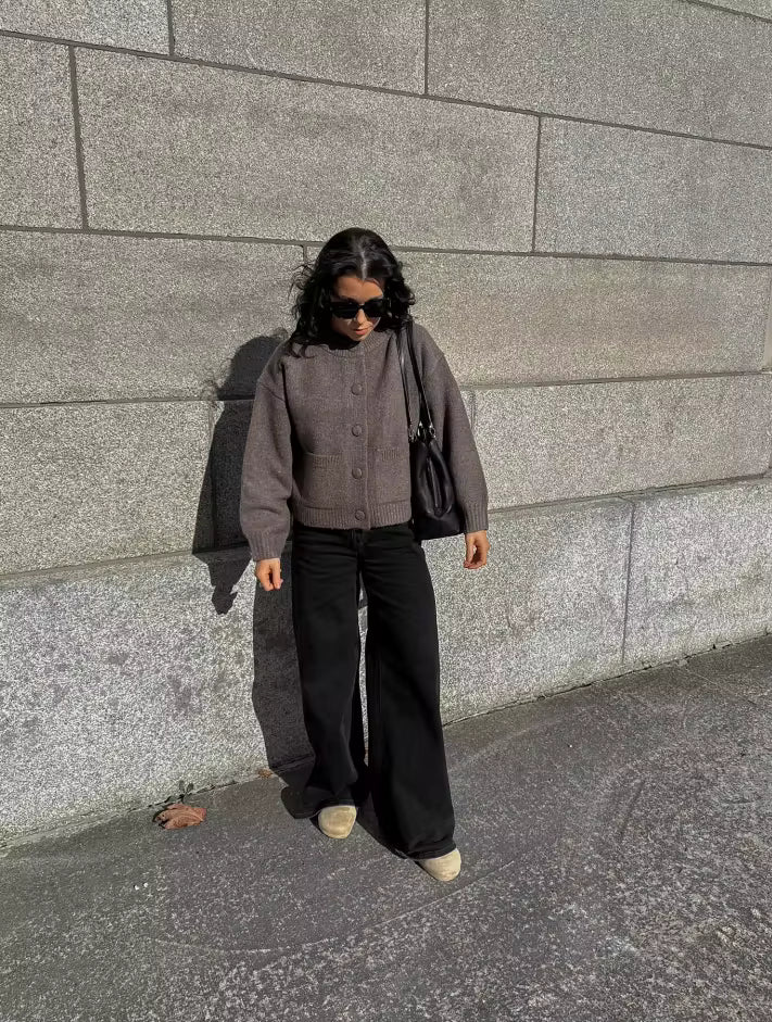 Lara | Soft Knit Pocket Sweater