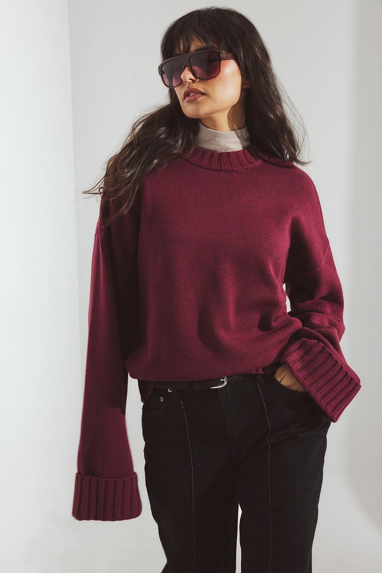 Mila | Oversized Knit Sweater