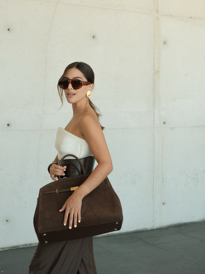 Mira | Elegant Suede Bag