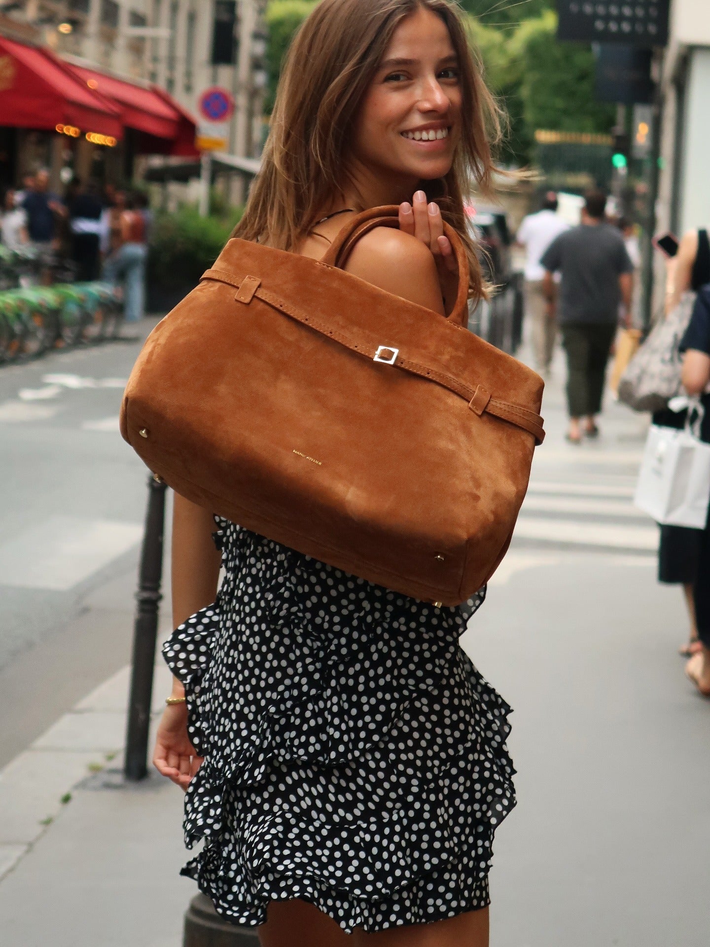 Mira | Elegant Suede Bag