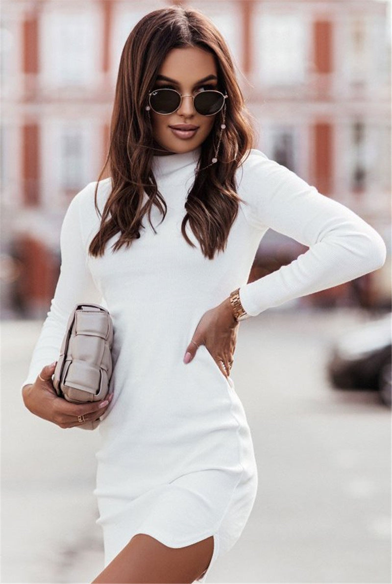 Nely | Knit Bodycon Dress