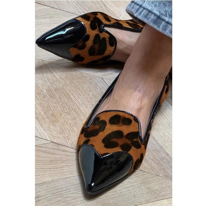 Francesca | Animal Print Ballet Flats