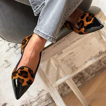 Francesca | Animal Print Ballet Flats