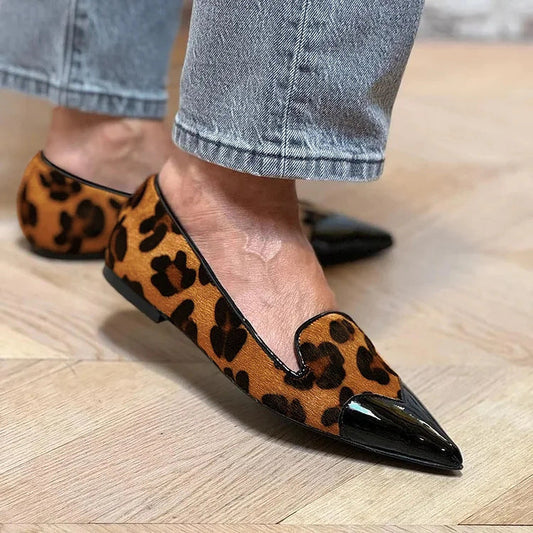 Francesca | Animal Print Ballet Flats