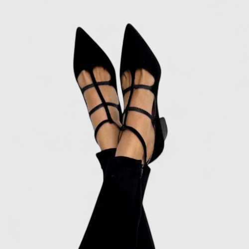 Vivienne | Sculpted Block Heels