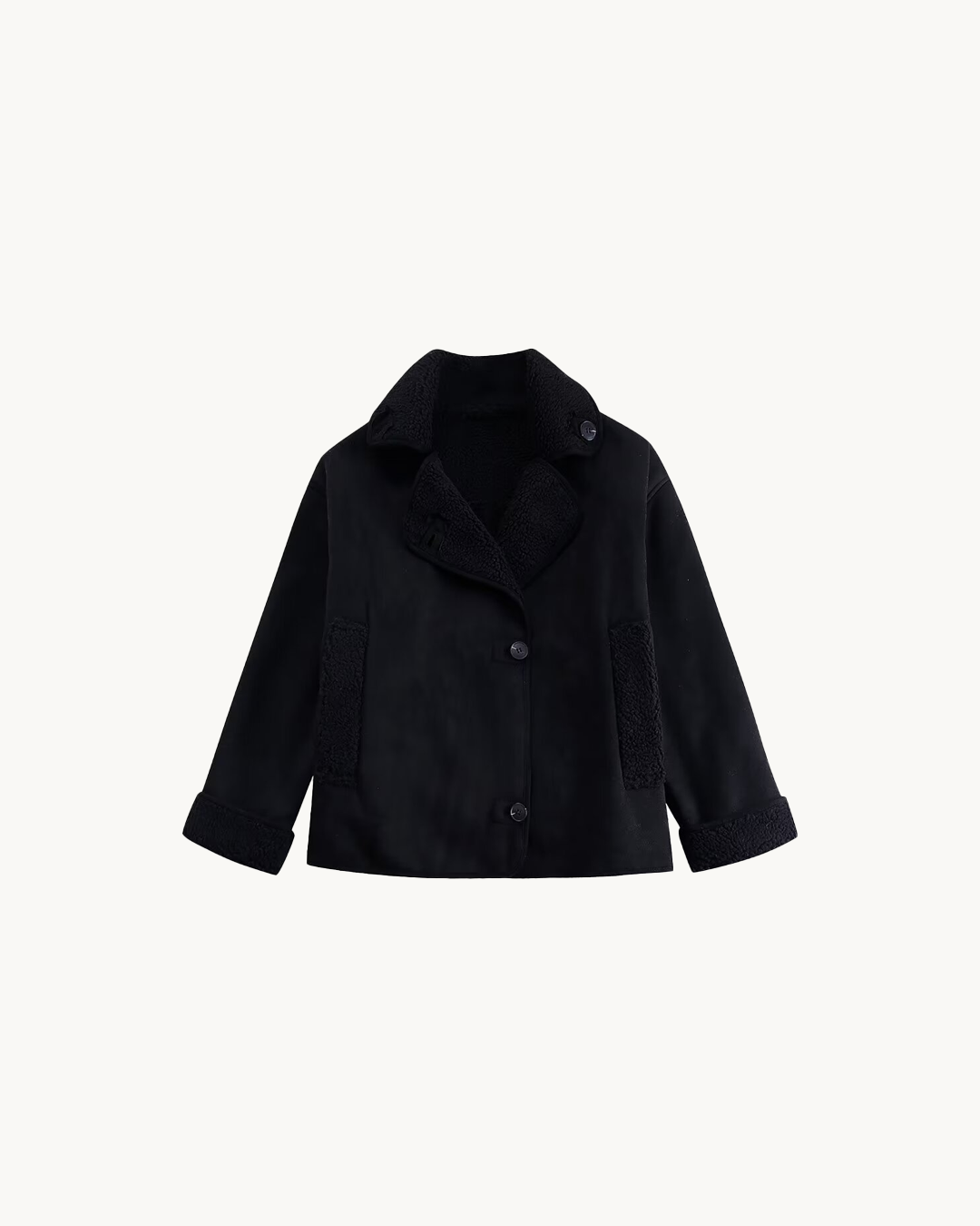 Renee | Edgy Aviator Jacket