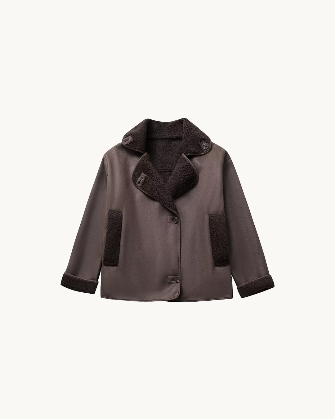 Renee | Edgy Aviator Jacket