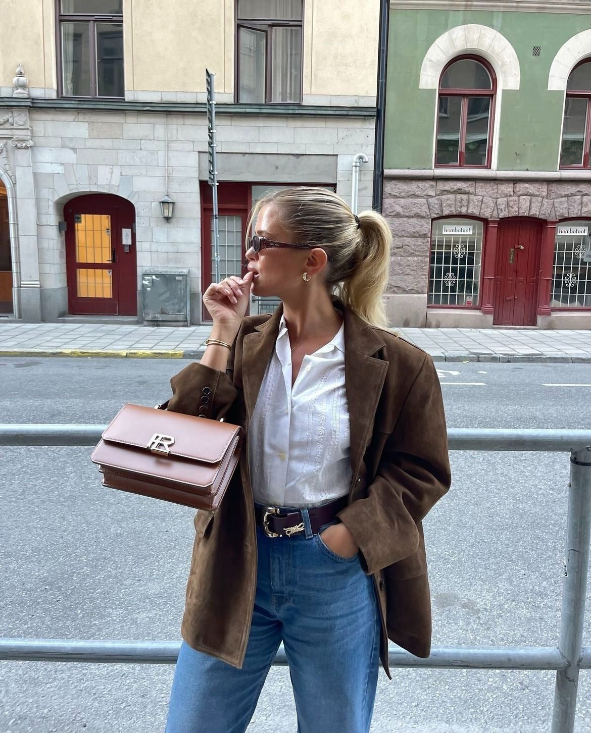 Rhea | Chic Suede Jacket