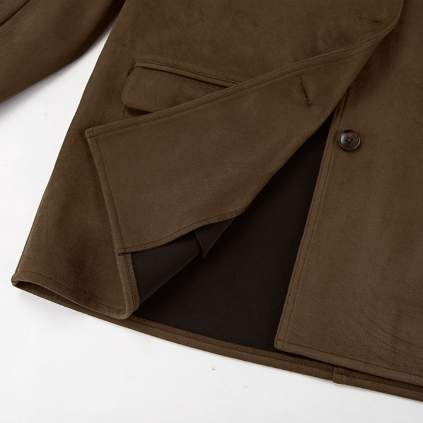 Rhea | Chic Suede Jacket