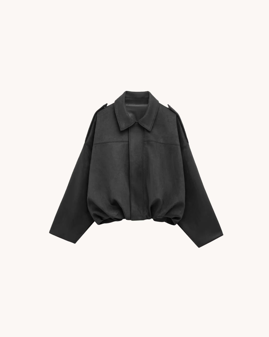 Rumi | Minimal Suede Jacket