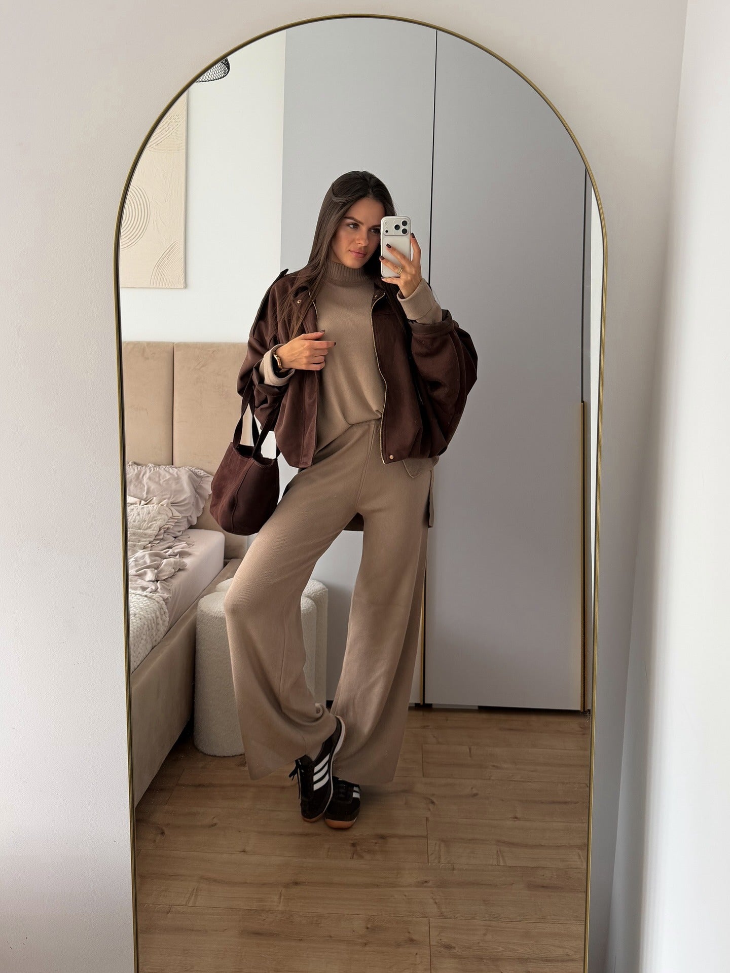 Rumi | Minimal Suede Jacket