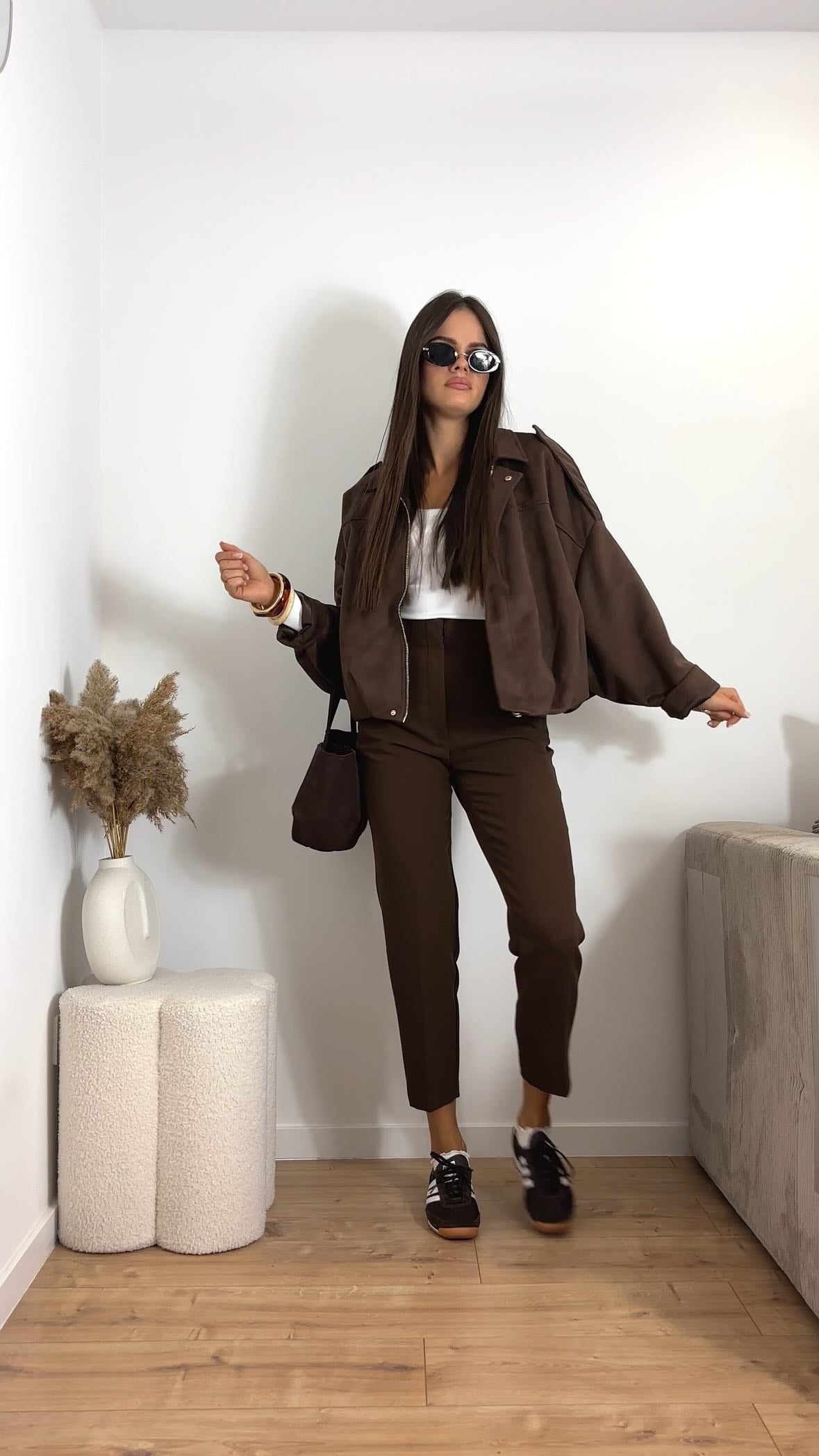 Rumi | Minimal Suede Jacket