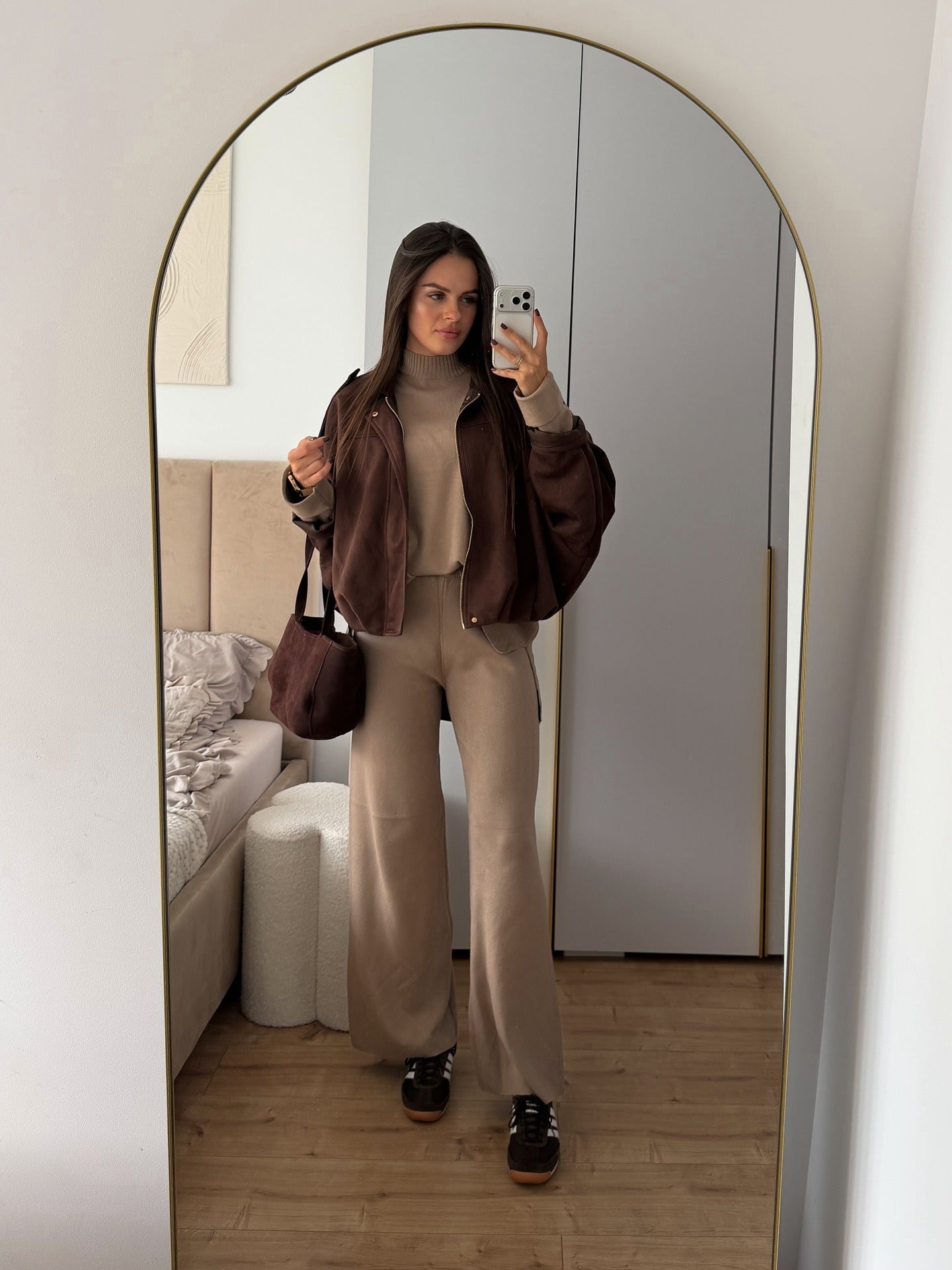 Rumi | Minimal Suede Jacket