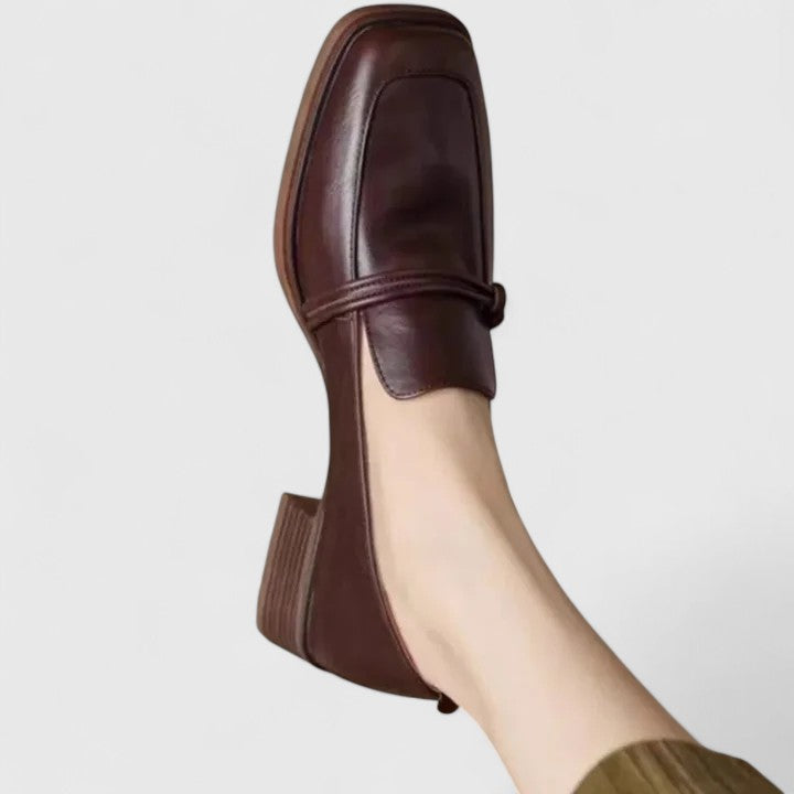 Bianca | Square-Toe Orthopedic Loafers