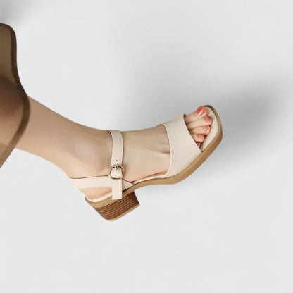 Vivienne | Square-Toe Strappy Sandals