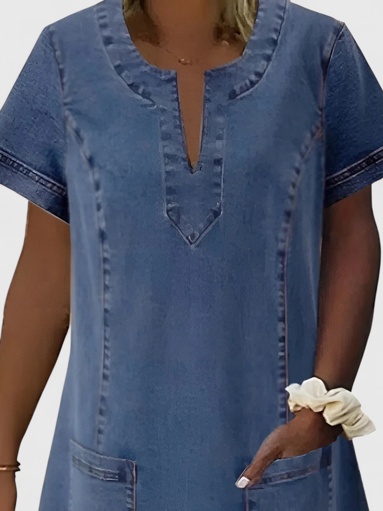 Theodora | Relaxed Denim Dress