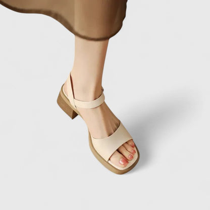 Vivienne | Square-Toe Strappy Sandals
