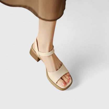 Vivienne | Square-Toe Strappy Sandals