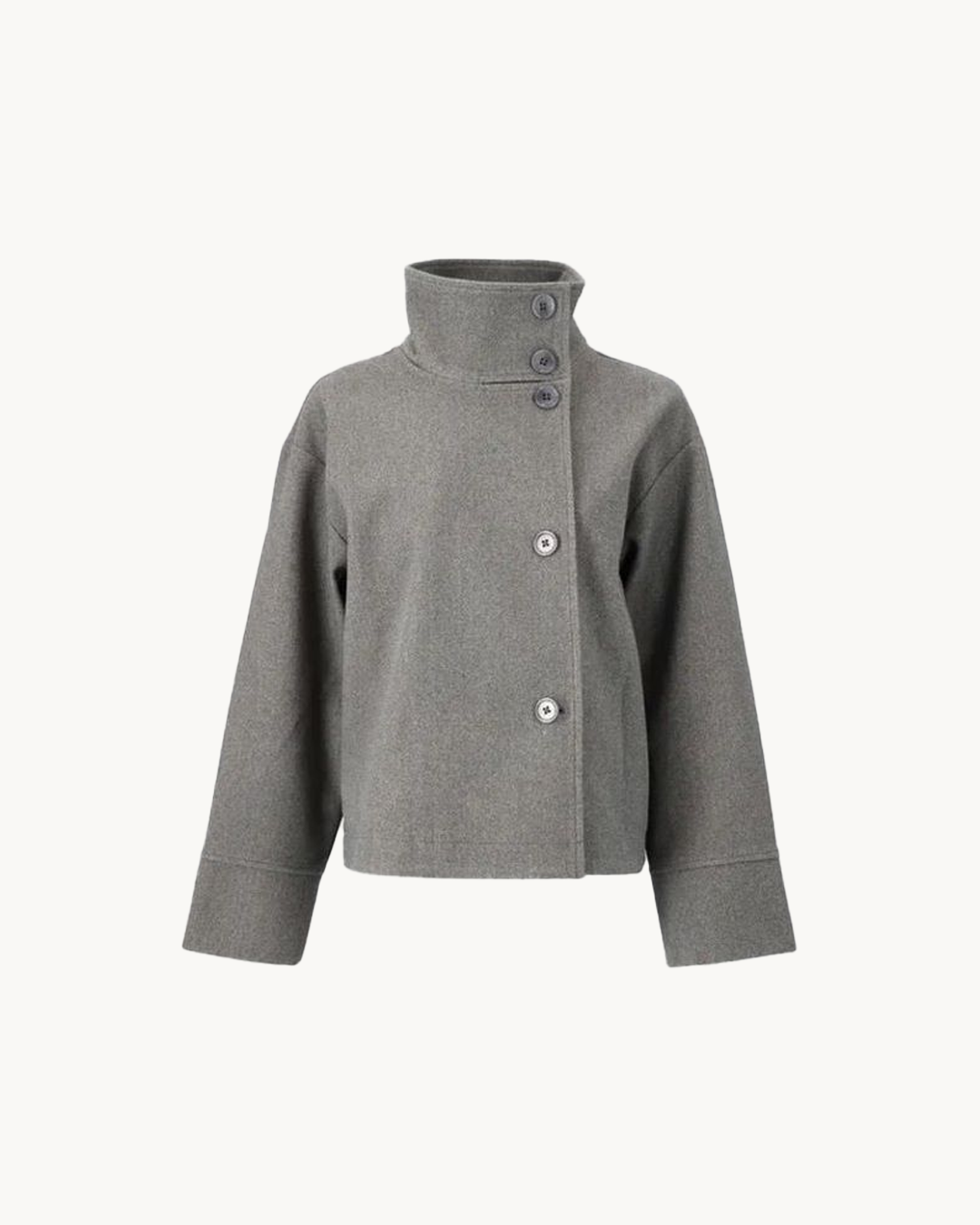 Sena | Luxe Fold-Collar Jacket