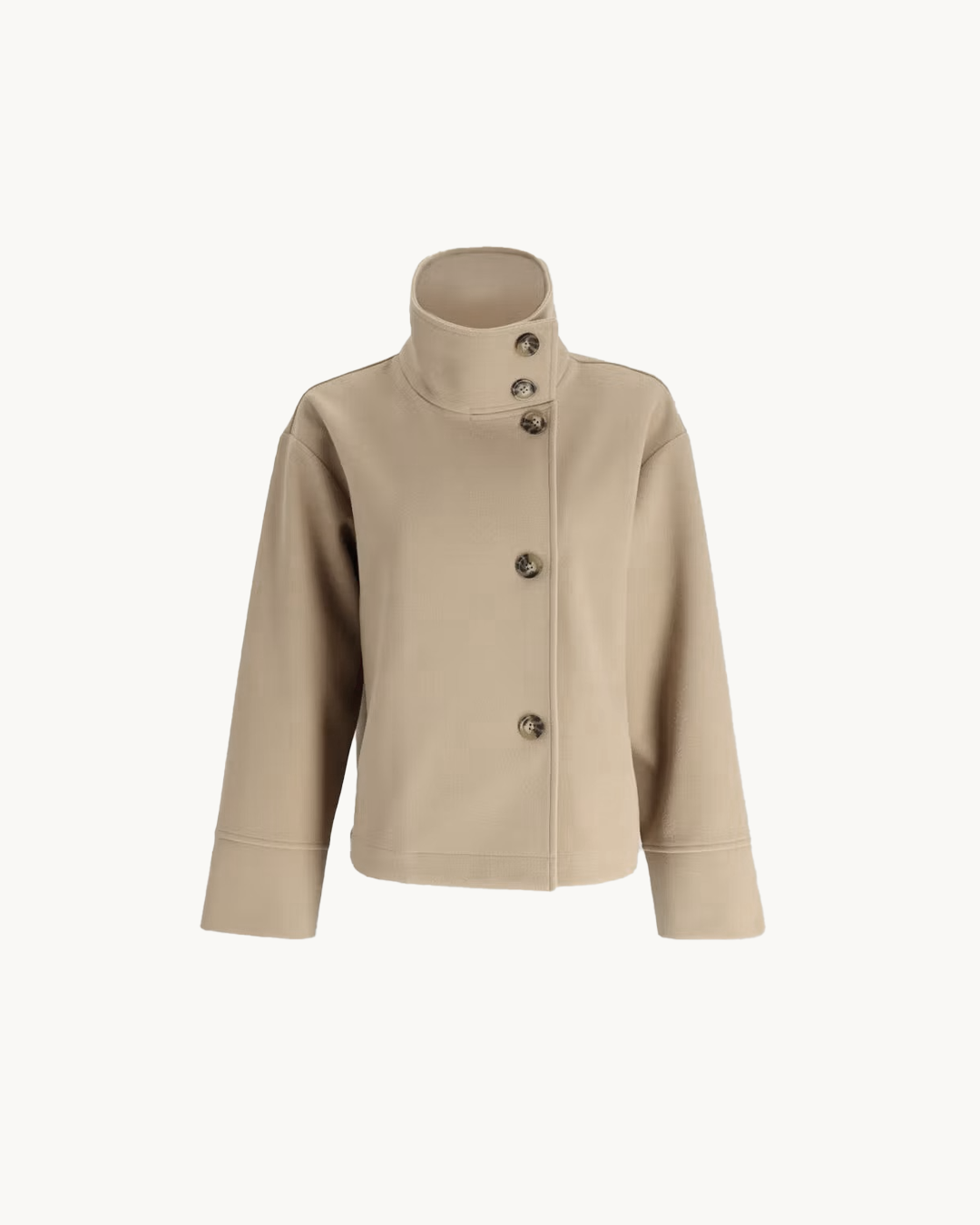 Sena | Luxe Fold-Collar Jacket