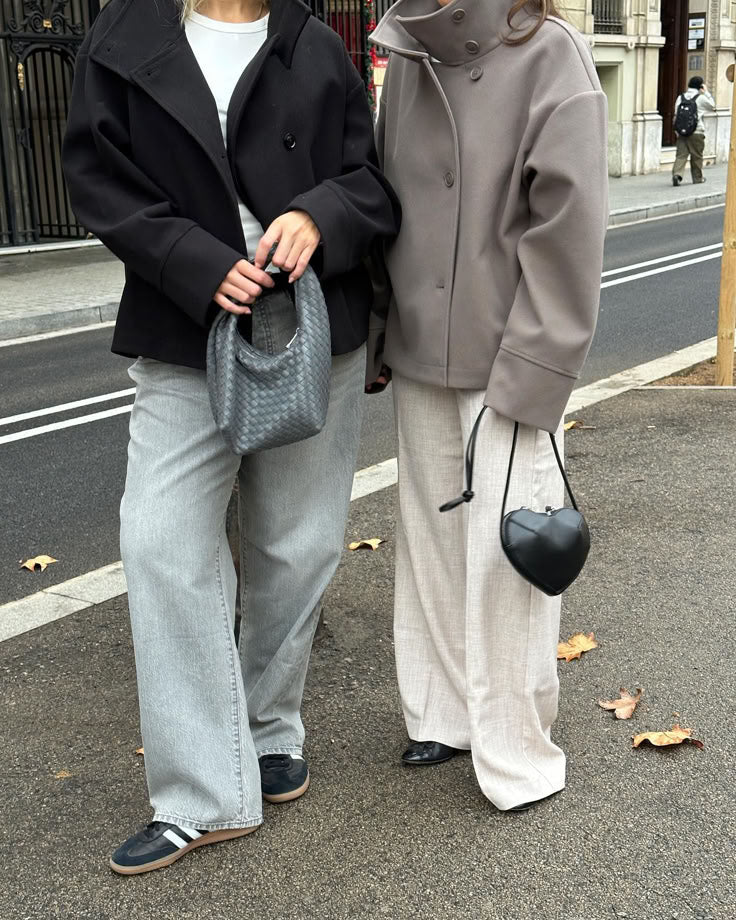 Sena | Luxe Fold-Collar Jacket