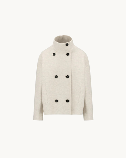 Tara | Cozy High-Neck Coat