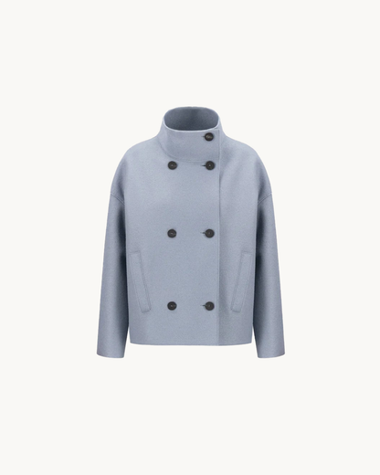 Tara | Cozy High-Neck Coat