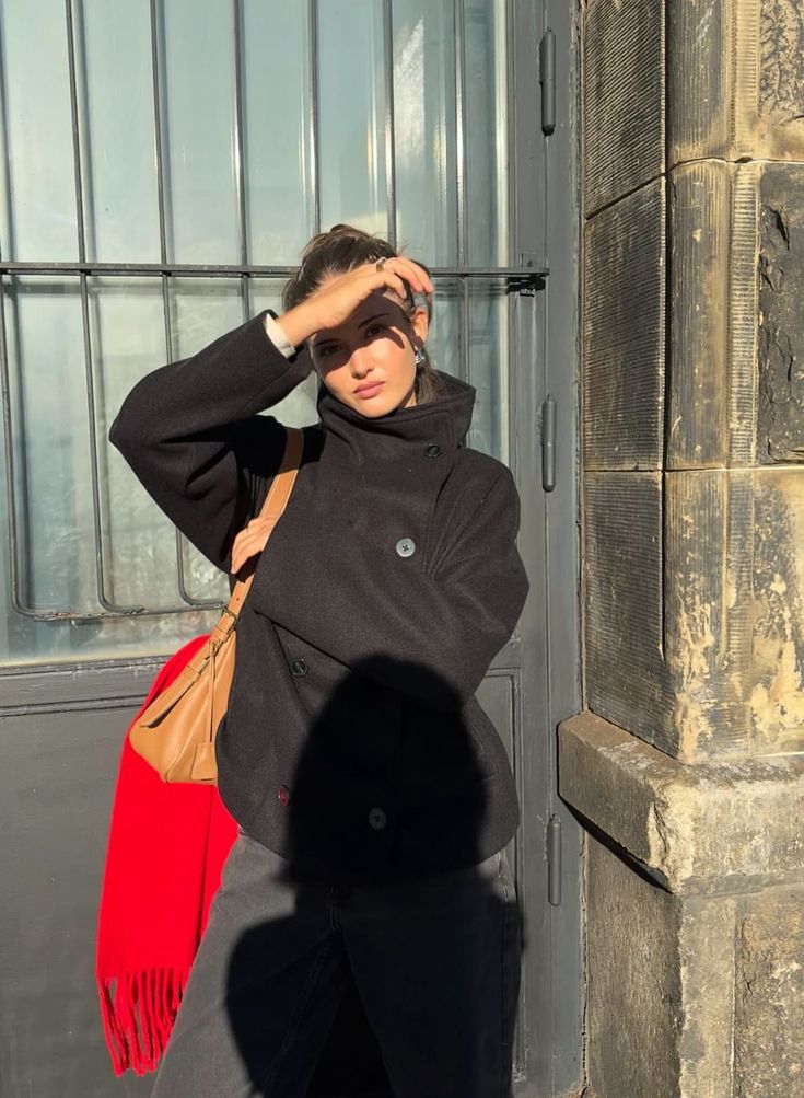 Tara | Cozy High-Neck Coat