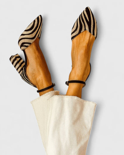 Aurelia | Block Heel Ankle Strap Sandals