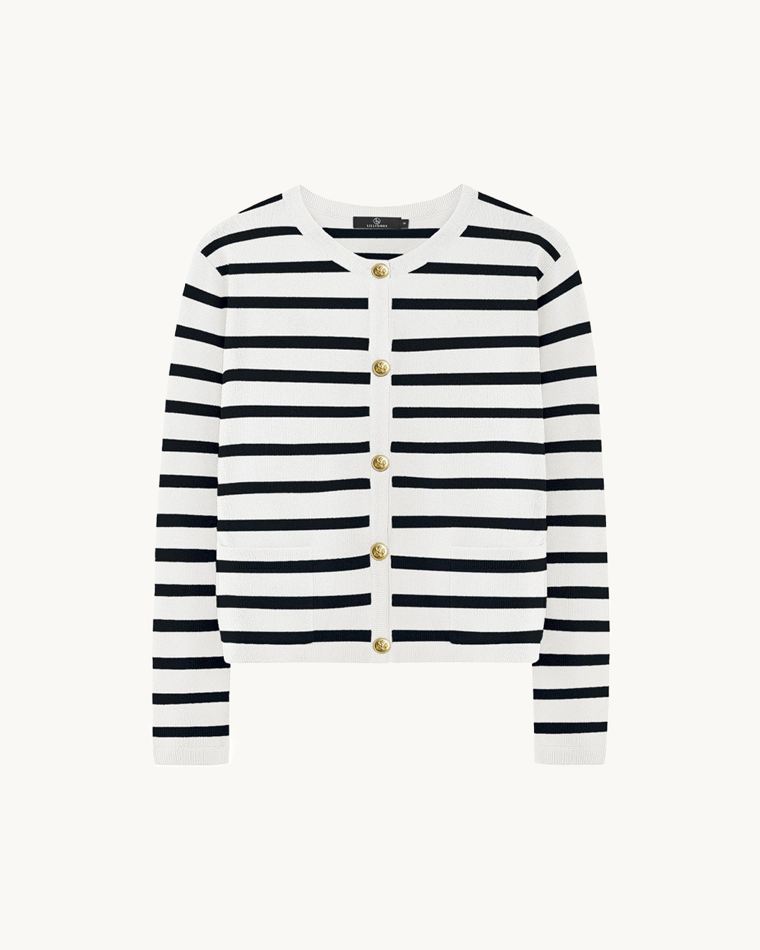Yara | Parisian Stripe Cardigan