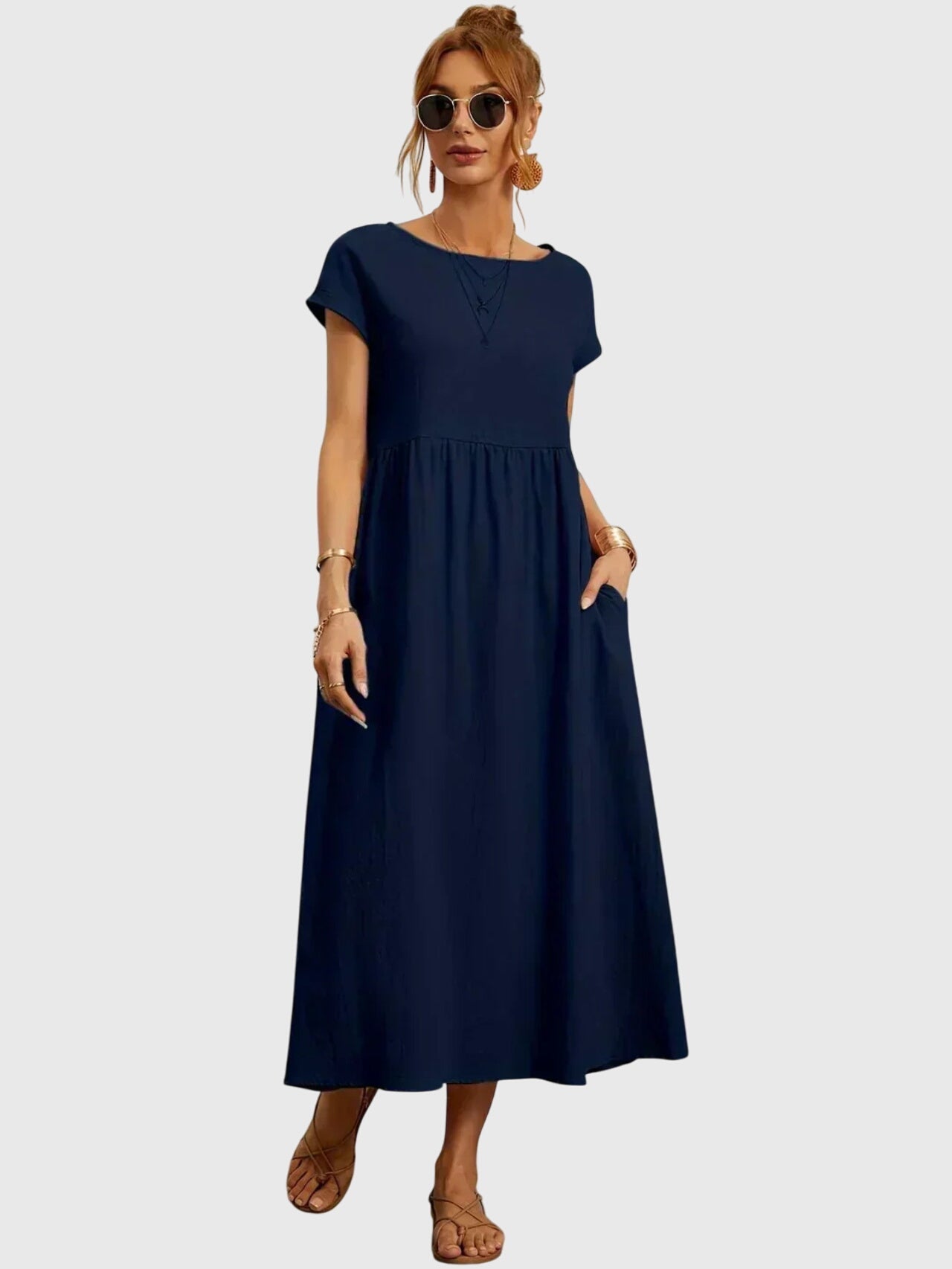 Luna | Casual Pocket Dress